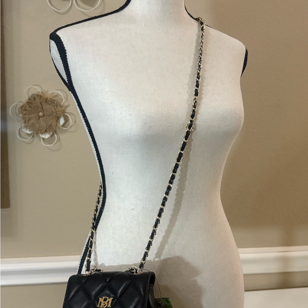 Badgley Mischka Quilted Mini Bag